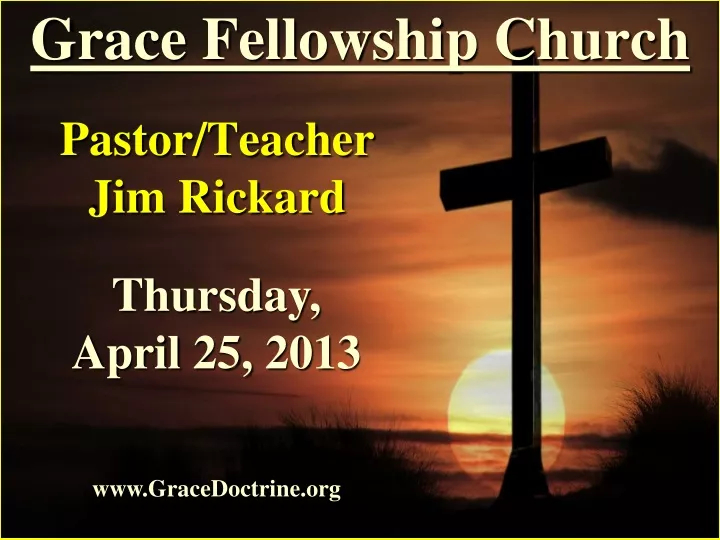 grace fellowship church