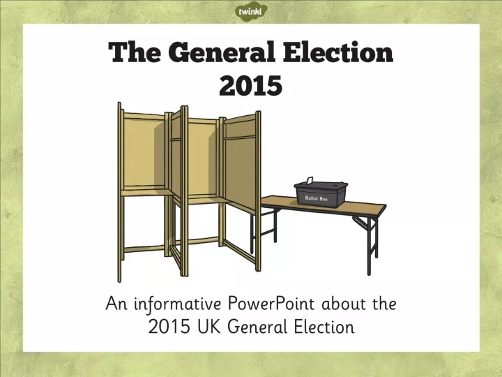the general election 2015