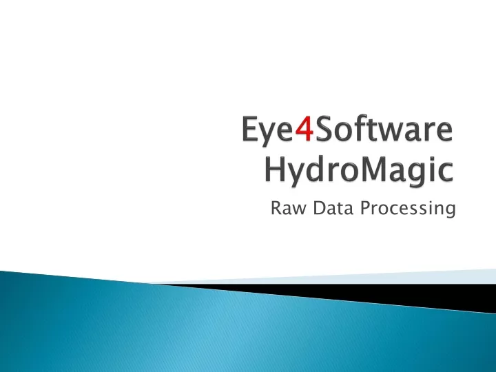 eye 4 software hydromagic