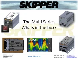 The Multi Series Whats in the box?
