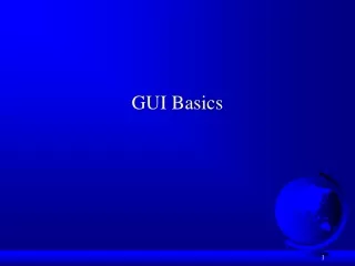 GUI Basics