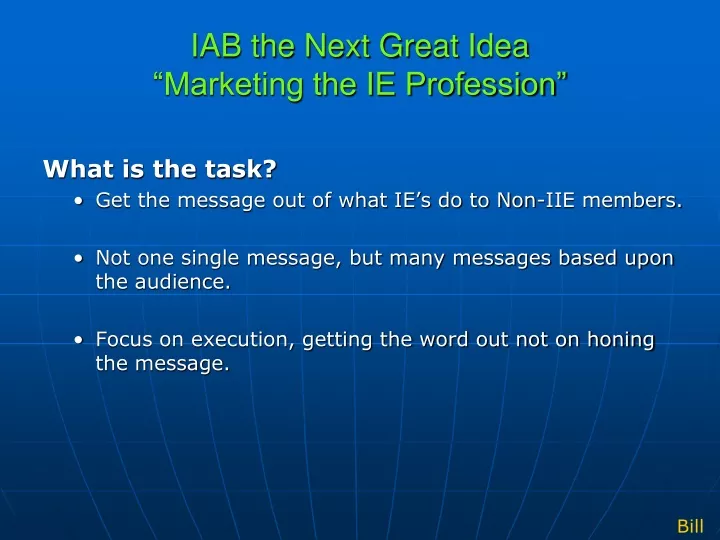 iab the next great idea marketing the ie profession
