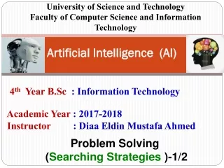 Artificial  Intelligence  (AI)