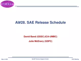 AI#28. SAE Release Schedule