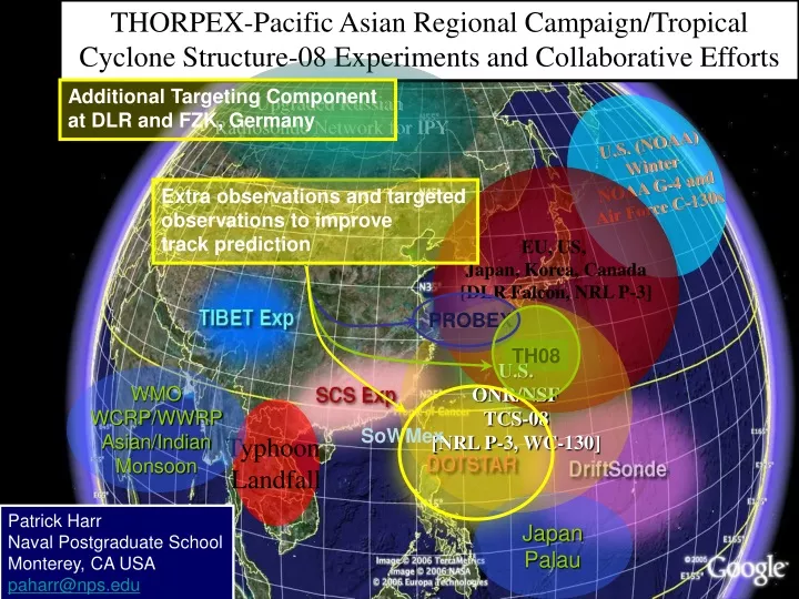thorpex pacific asian regional campaign tropical