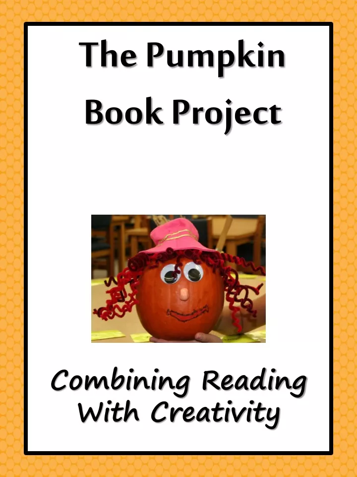 the pumpkin book project