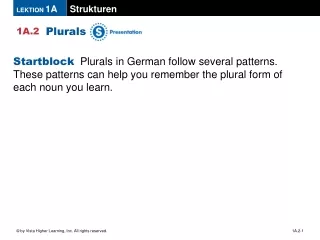 Plurals