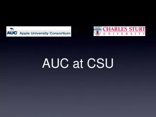 AUC at CSU