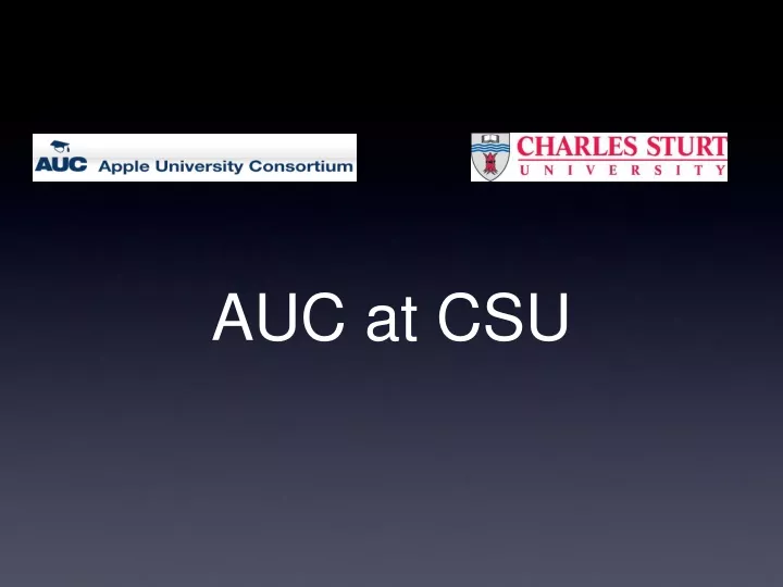 auc at csu