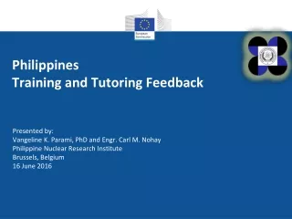 Philippines Training and Tutoring Feedback