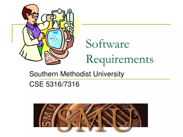 software requirements