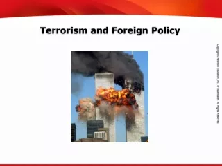 Terrorism and Foreign Policy