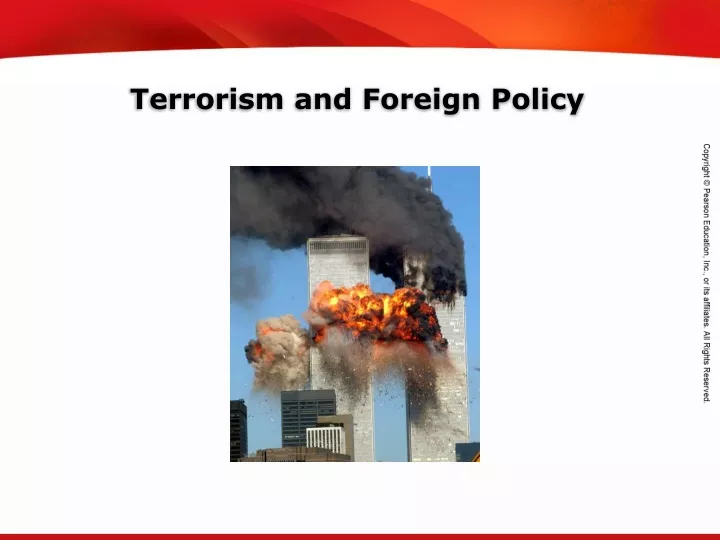 terrorism and foreign policy