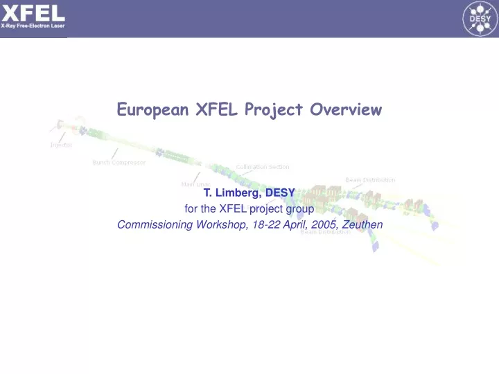 european xfel project overview