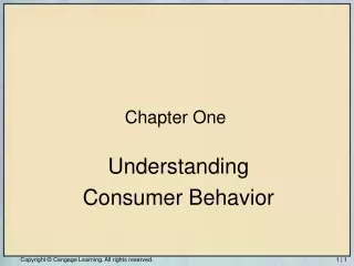chapter one