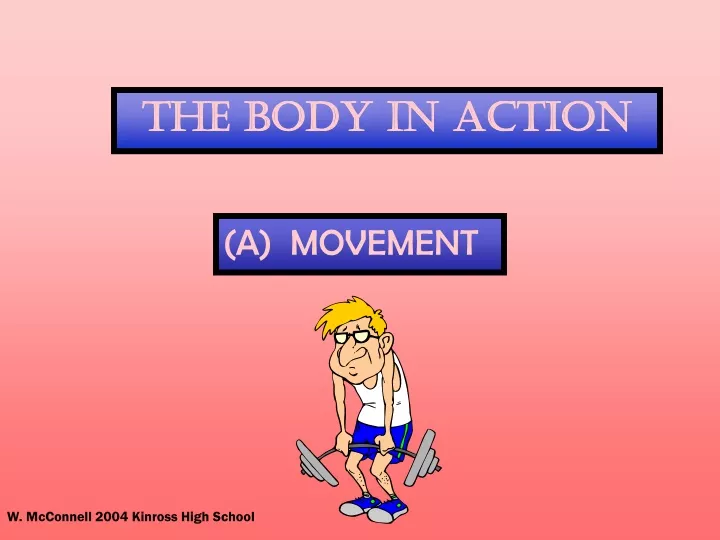 the body in action