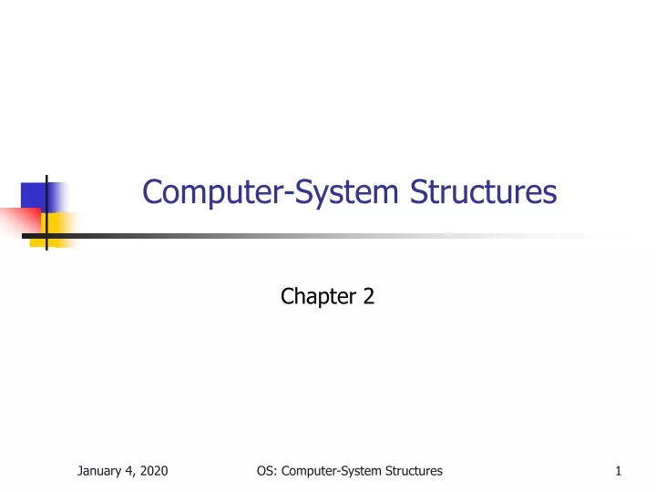 computer system structures