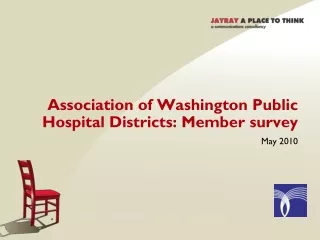 Association of Washington Public Hospital Districts: Member survey May 2010