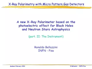 X-Ray Polarimetry with Micro Pattern Gas Detectors