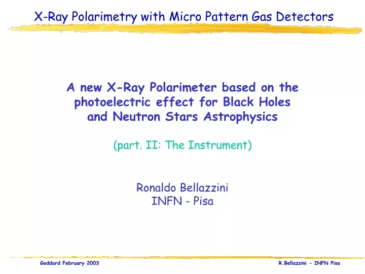 x ray polarimetry with micro pattern gas detectors
