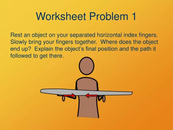 worksheet problem 1