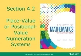 Section 4.2 Place-Value or Positional-Value Numeration  Systems