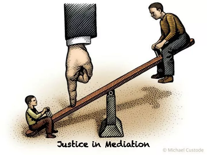 justice in mediation