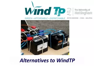 Alternatives to WindTP