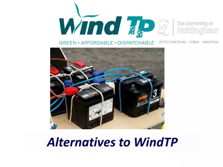 alternatives to windtp