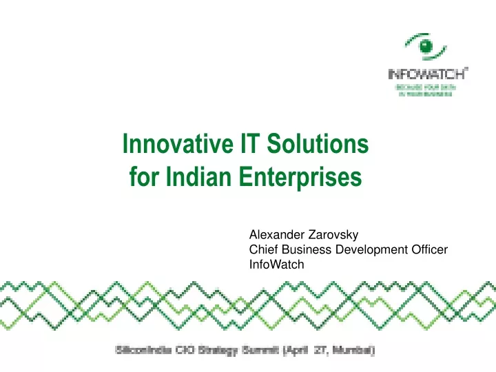 innovative it solutions for indian enterprises