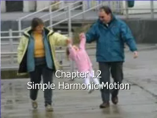 Chapter 12 Simple Harmonic Motion