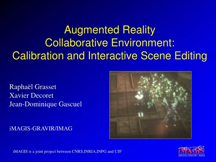 augmented reality collaborative environment