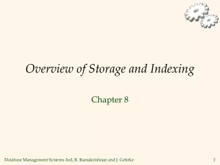 Overview of Storage and Indexing