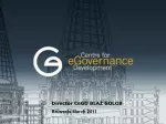 Advancing eGovernance in South East Europe: CeGD Achievements - slide 1