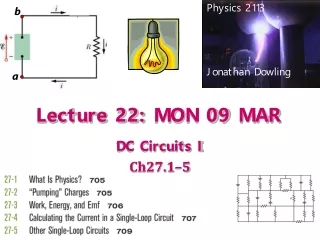 Lecture 22: MON 09 MAR