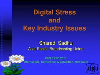 Digital Stress and Key Industry Issues