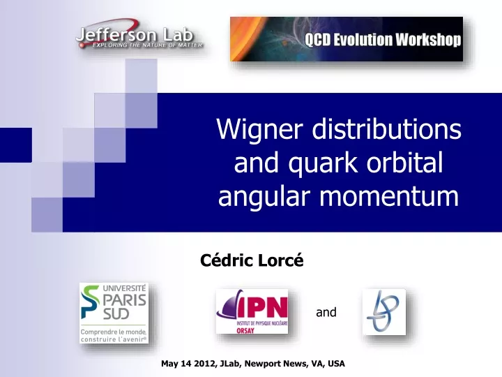 wigner distributions and quark orbital angular momentum