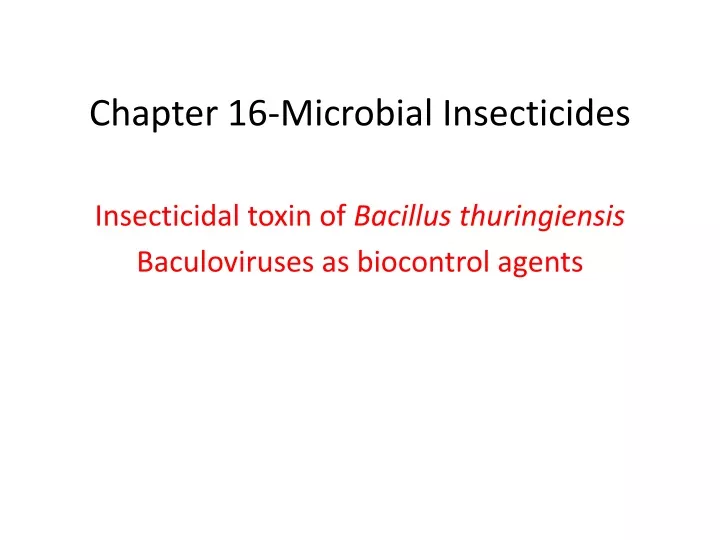 chapter 16 microbial insecticides