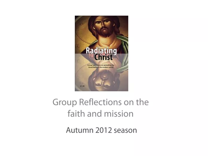 group reflections on the faith and mission