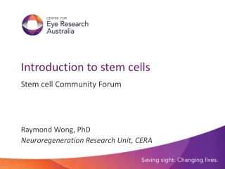 Introduction to stem cells