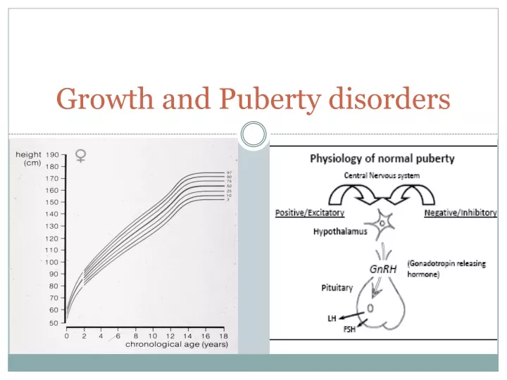 growth and puberty disorders