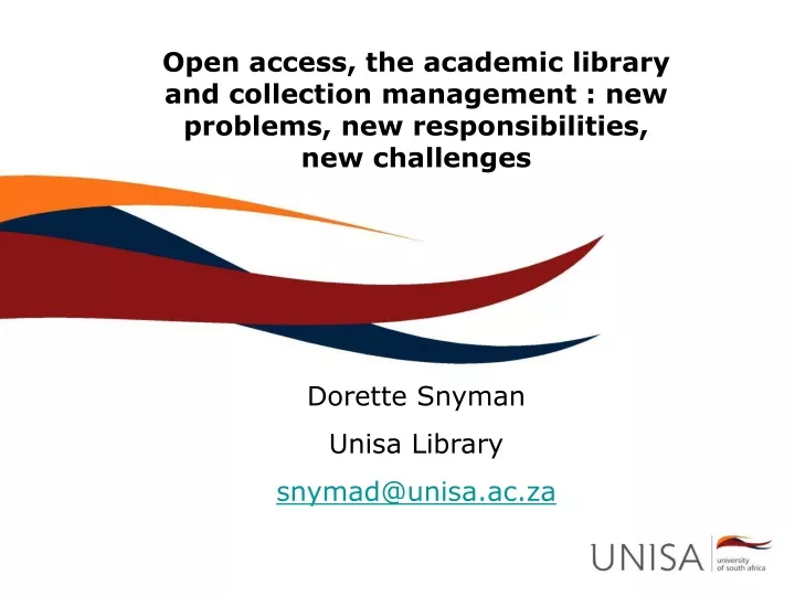 open access the academic library and collection
