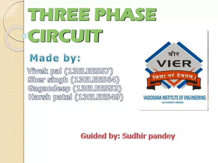 three phase circuit
