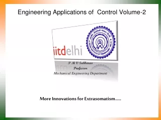 engineering applications of control volume 2