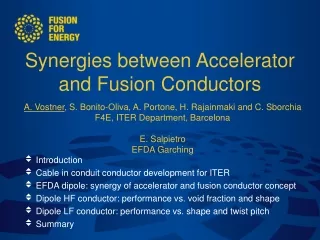 Synergies between Accelerator and Fusion Conductors