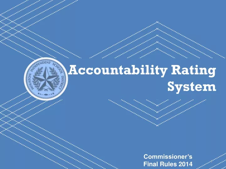 accountability rating system