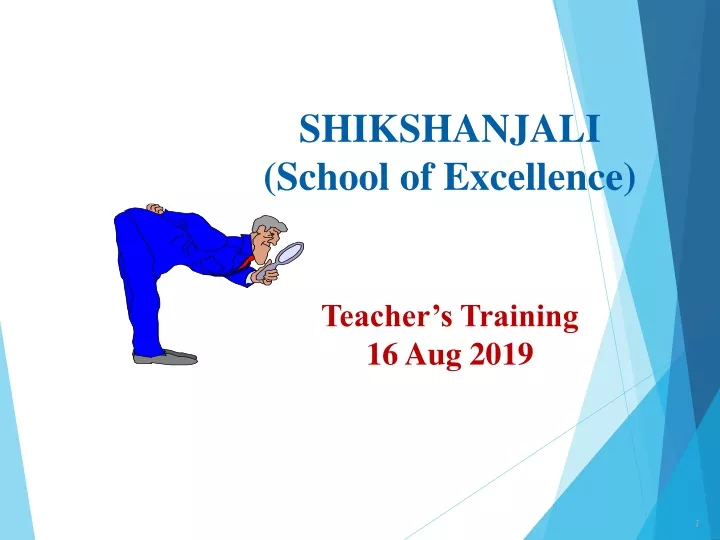 shikshanjali school of excellence teacher s training 16 aug 2019