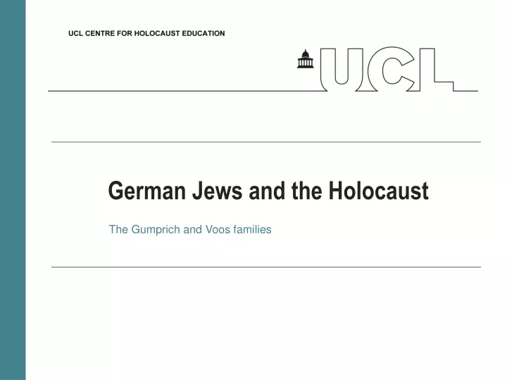 german jews and the holocaust