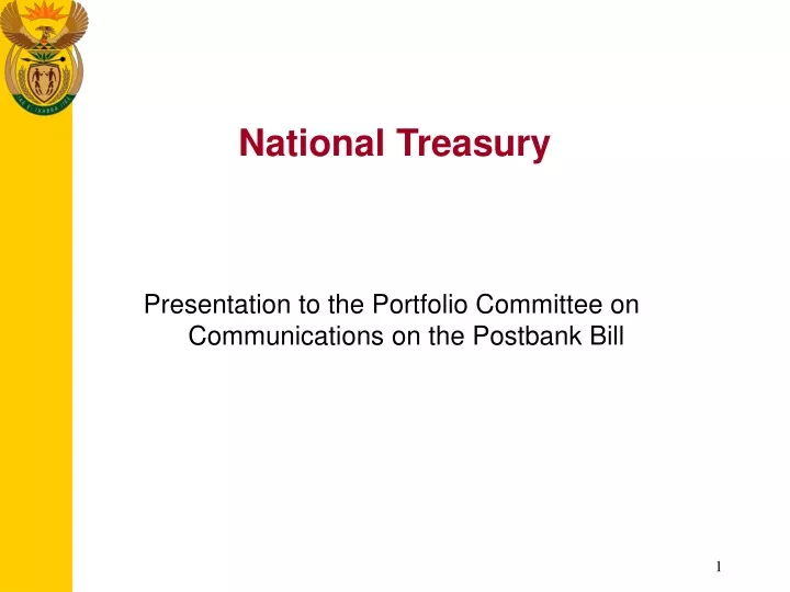 national treasury