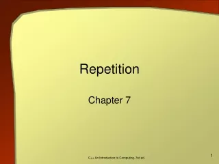 Repetition